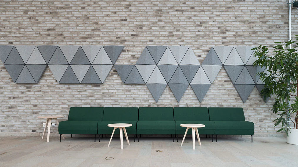 3D Akustik Panel Kumaş Kaplı