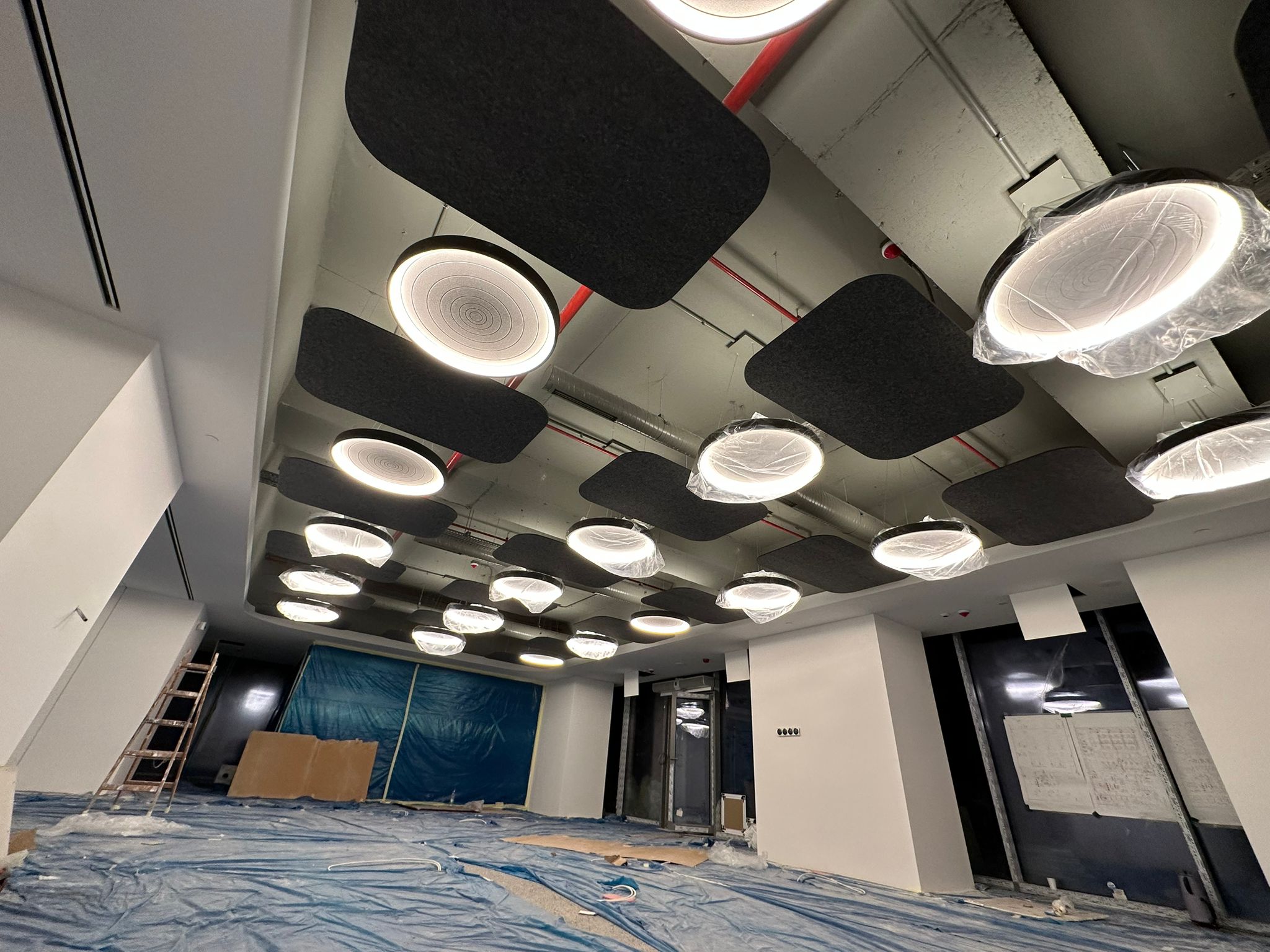 Akustik Panel Keçe Canopy Tavan Paneli