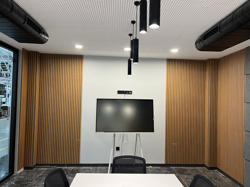 Akustik Panel Derzli Ahşap Panel