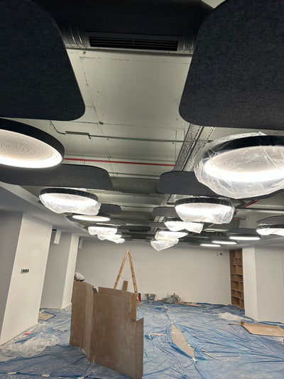 Yüzer Tavan Canopy Akustik Keçe Panel