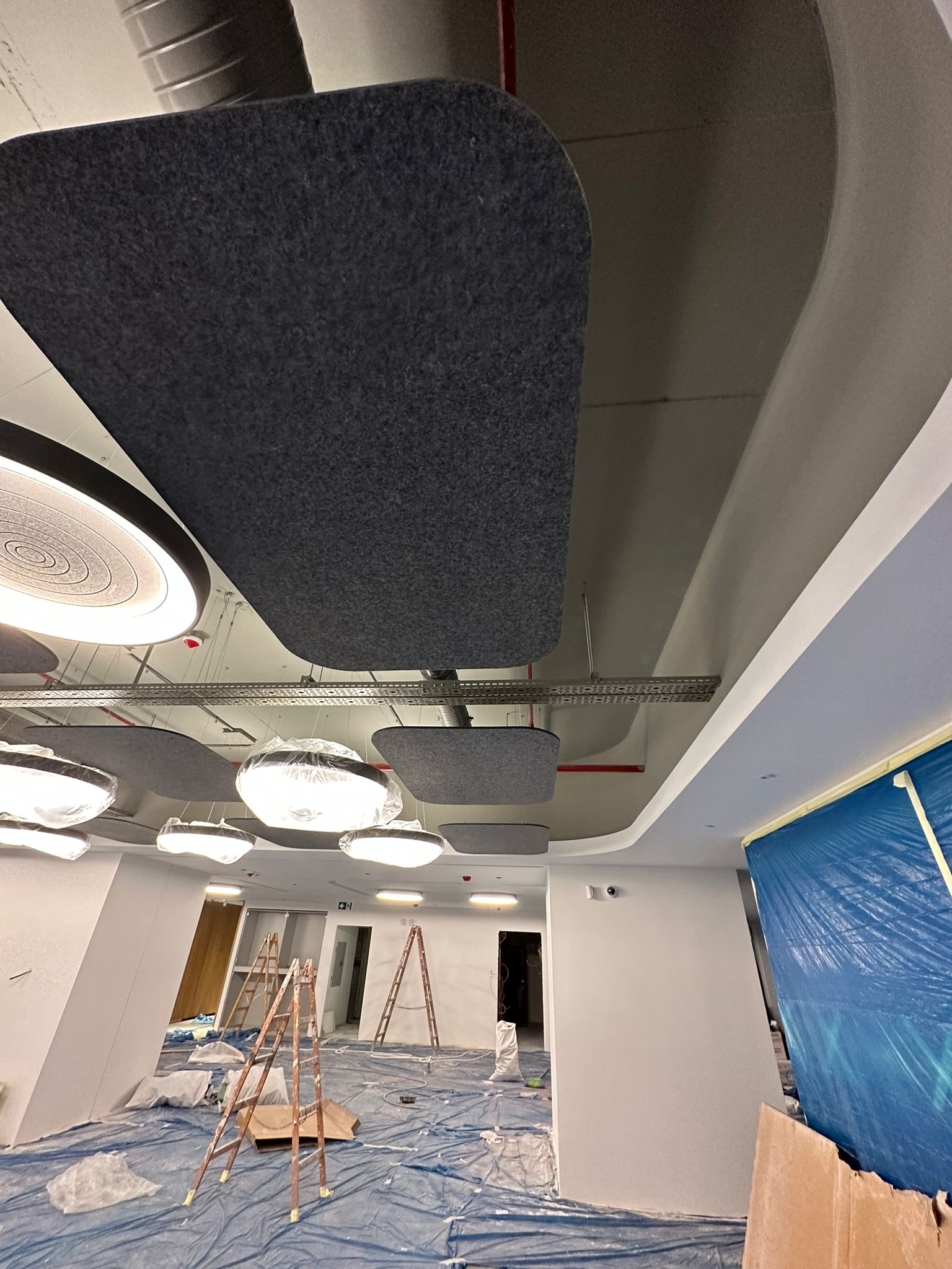 Yüzer Tavan Canopy Akustik Keçe Panel