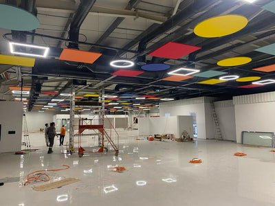 Yüzer Tavan Canopy Akustik Kumaş Panel