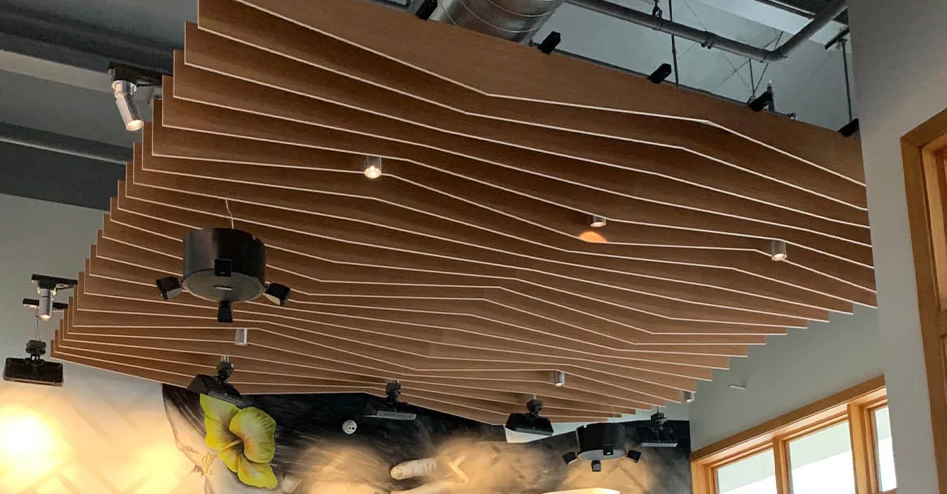 Ahşap Baffle Panel