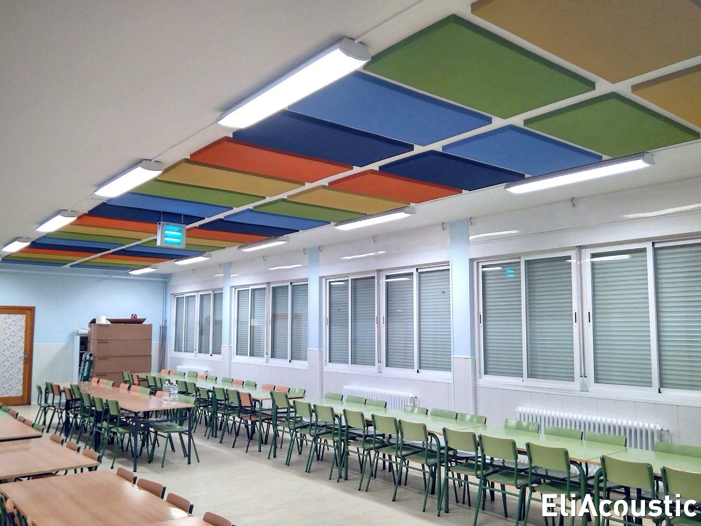 Yüzer Tavan Canopy Akustik Kumaş Panel